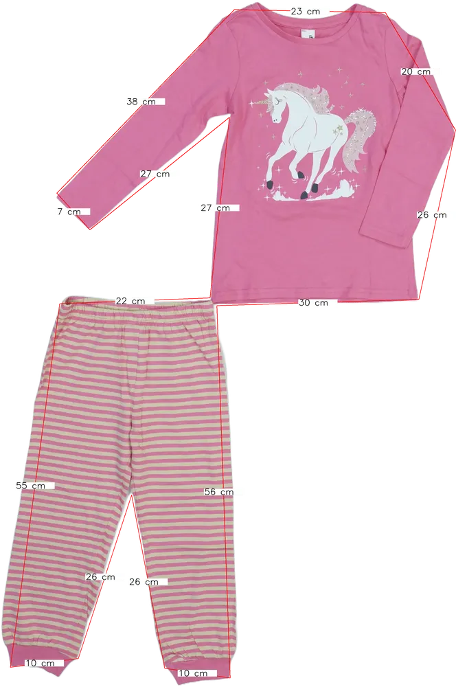 Rózsaszín Dopodopo Pizsama EU 104 / UK 4 év / US 4T/XS