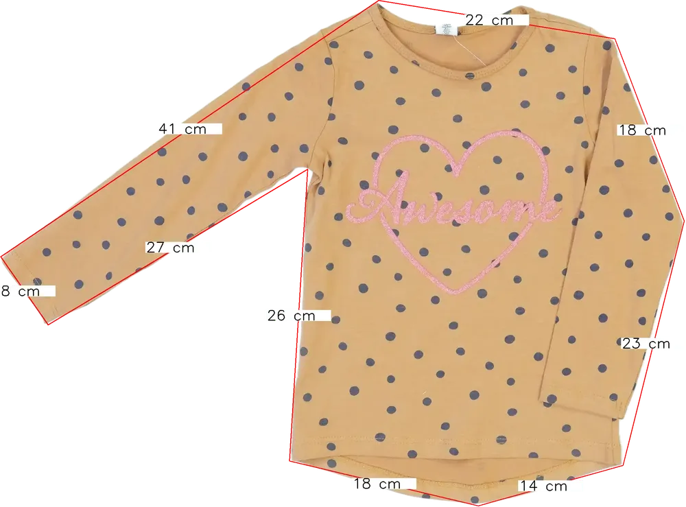 Barna DopoDopo Hosszú ujjú felső EU 98 / UK 3 év / US 3T