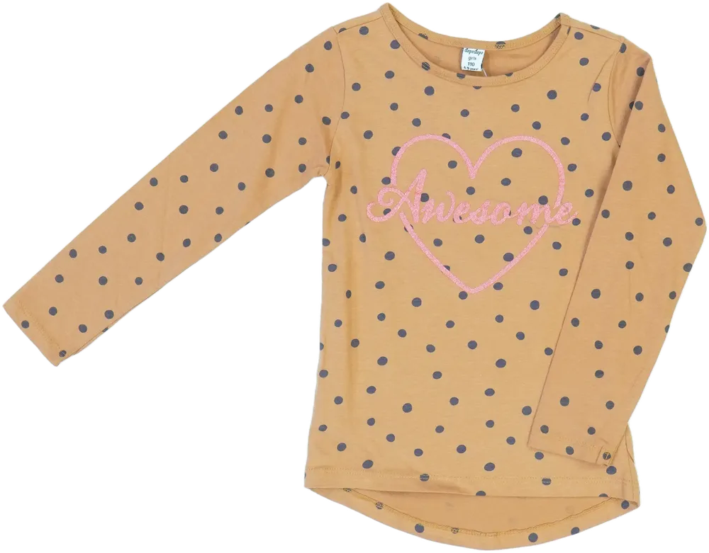 Barna DopoDopo Hosszú ujjú felső EU 110 / UK 5 év / US 5 év/XS