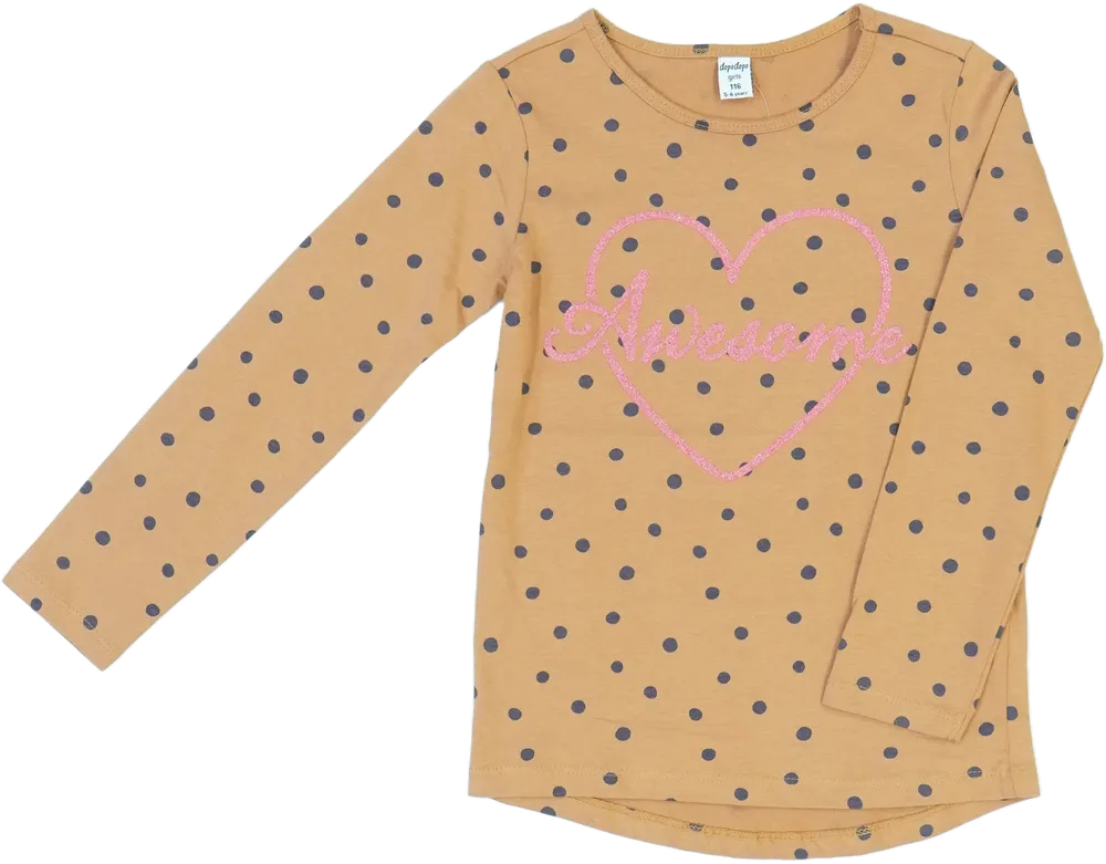 Barna DopoDopo Hosszú ujjú felső EU 116 / UK 6 év / US 6 év/S