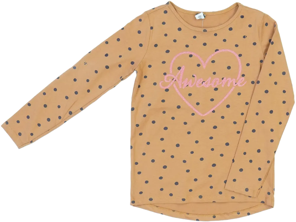 Barna DopoDopo Hosszú ujjú felső EU 128 / UK 8 év / US 8 év/M