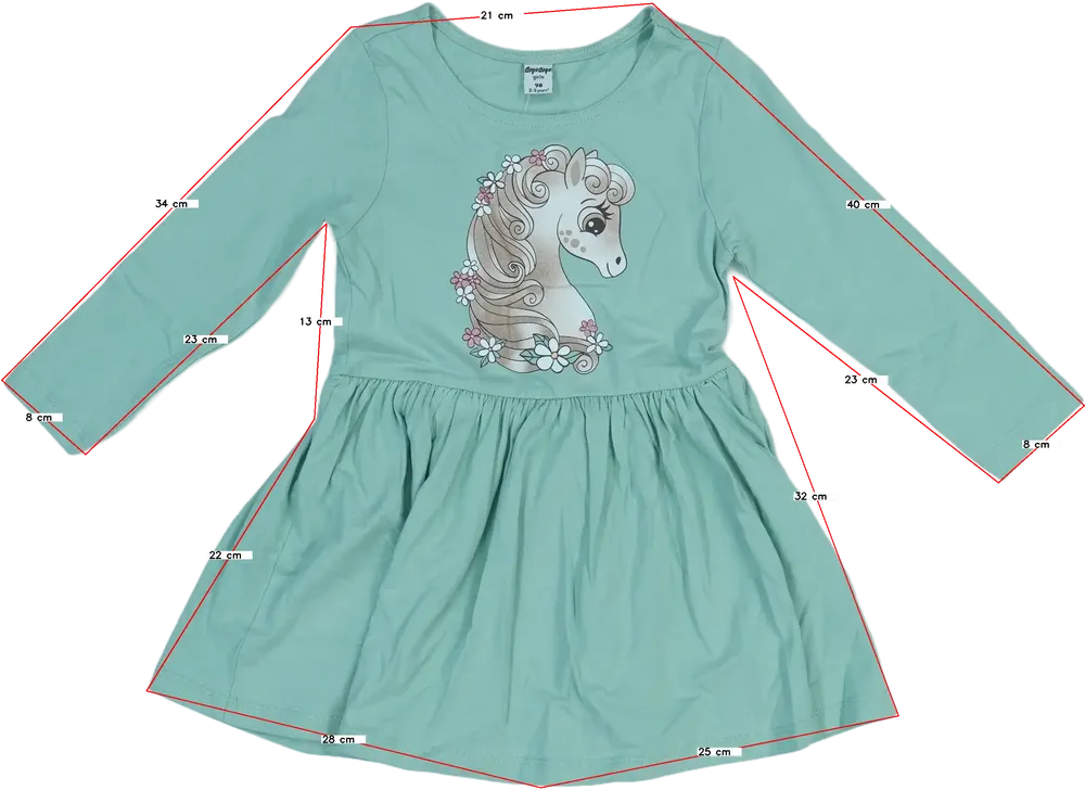 Zöld DopoDopo Ruha EU 98 / UK 3 év / US 3T