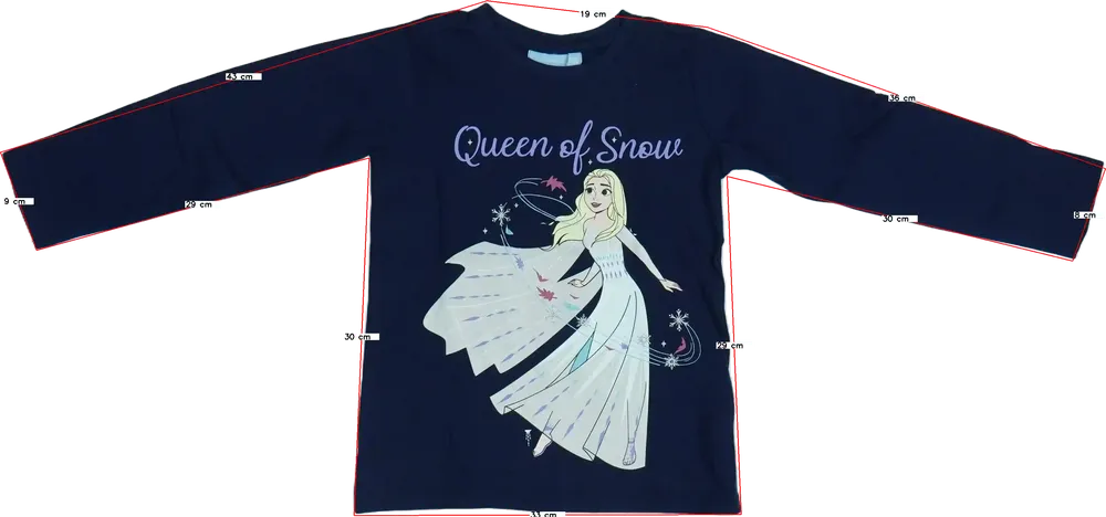 Kék Disney Hosszú ujjú felső EU 104 / UK 4 év / US 4T/XS