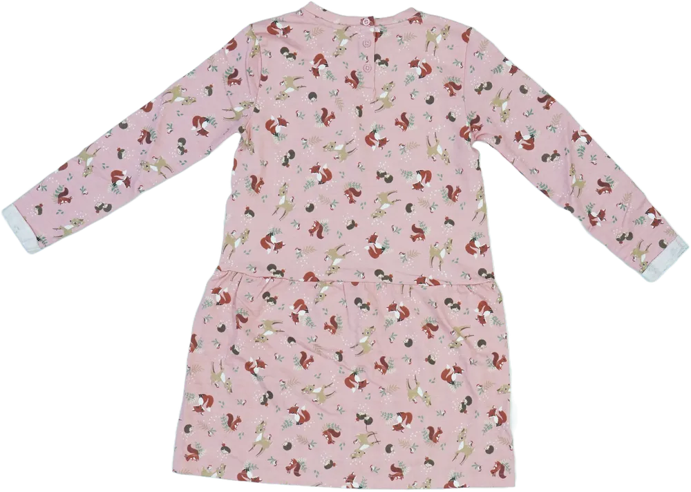 Rózsaszín DopoDopo Ruha EU 128 / UK 8 év / US 8 év/M