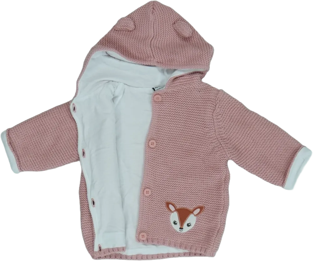 Rózsaszín DopoDopo Kötött pulcsi EU 62 / UK 0-3 hónap / US 0-3 hónap