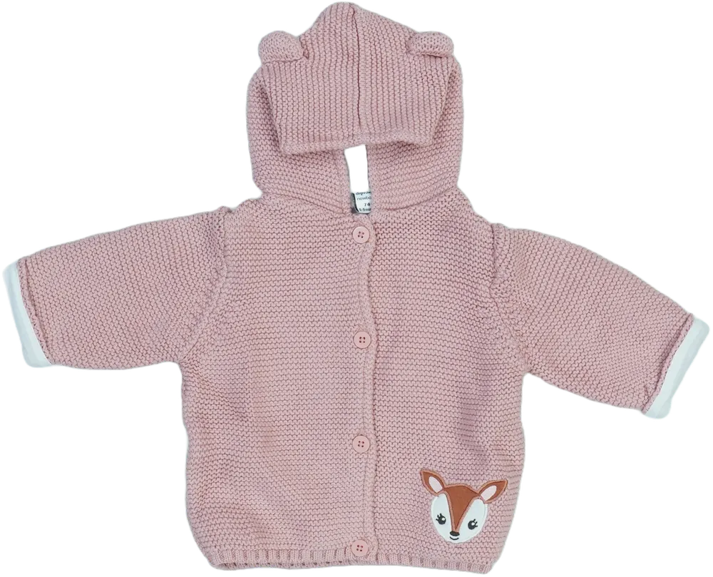 Rózsaszín DopoDopo Kötött pulcsi EU 74 / UK 6-9 hónap / US 6-9 hónap