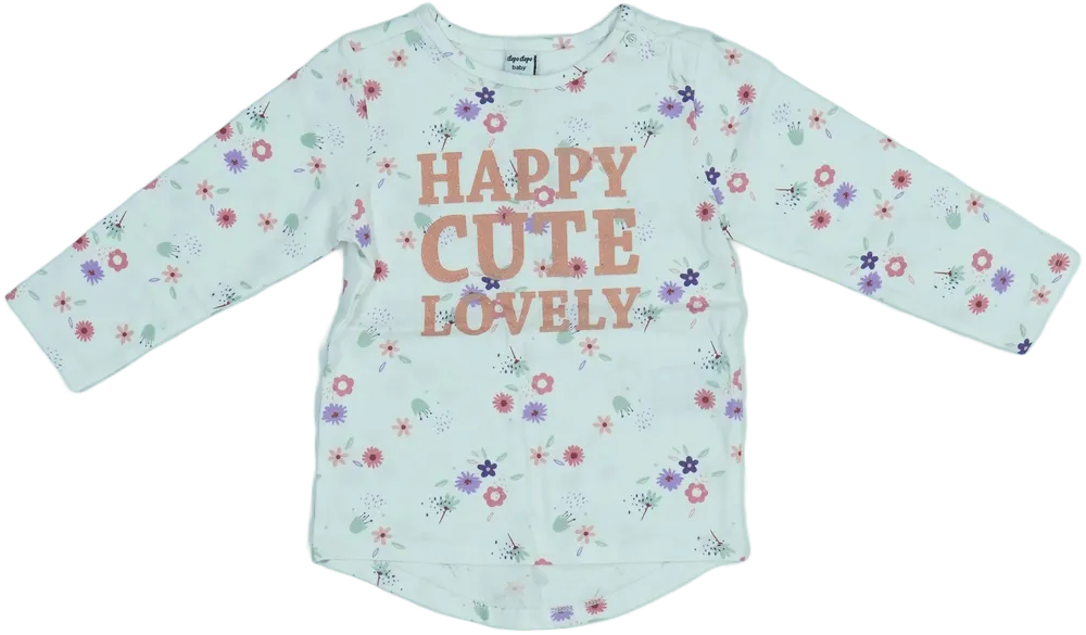 Fehér DopoDopo Hosszú ujjú felső EU 86 / UK 12-18 hónap / US 18 hónap