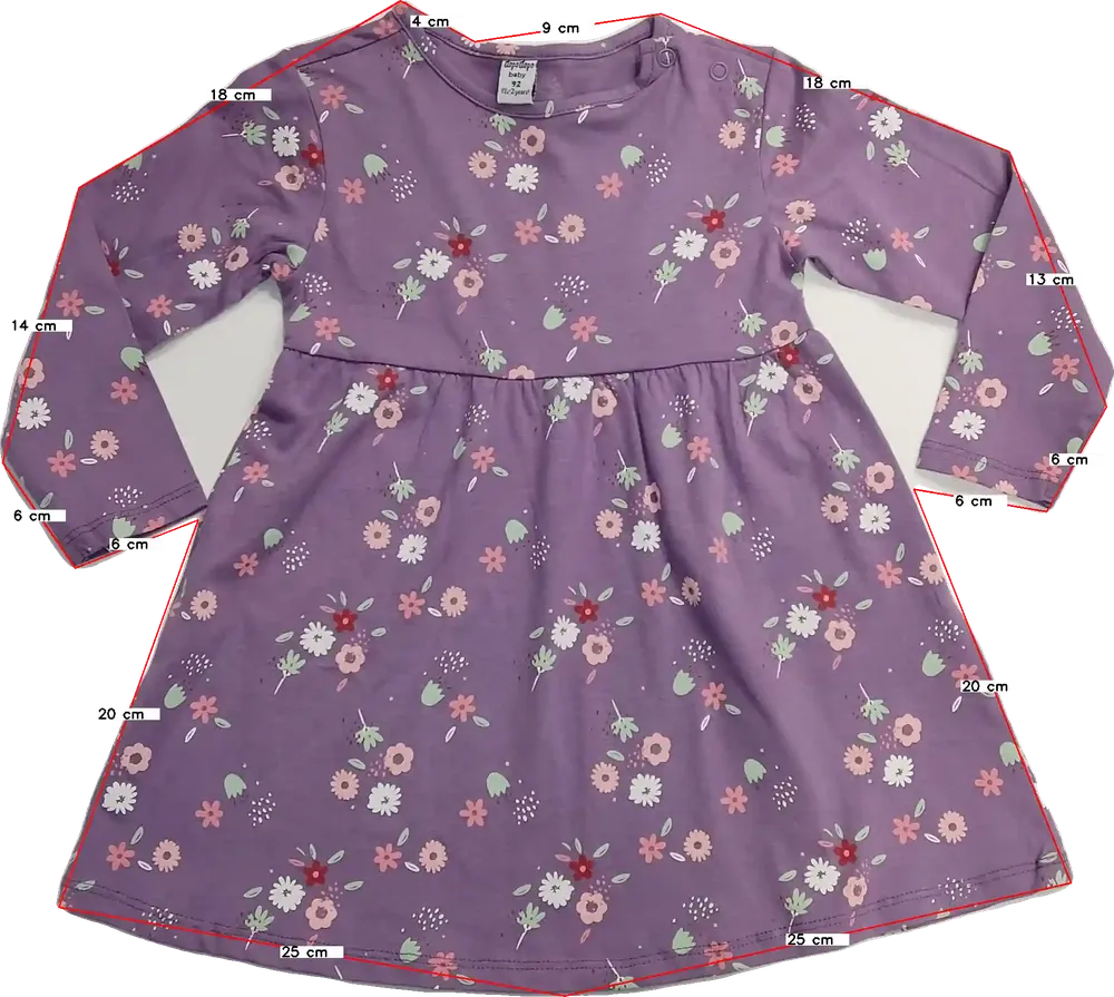 Lila DopoDopo Ruha EU 86 / UK 12-18 hónap / US 18 hónap