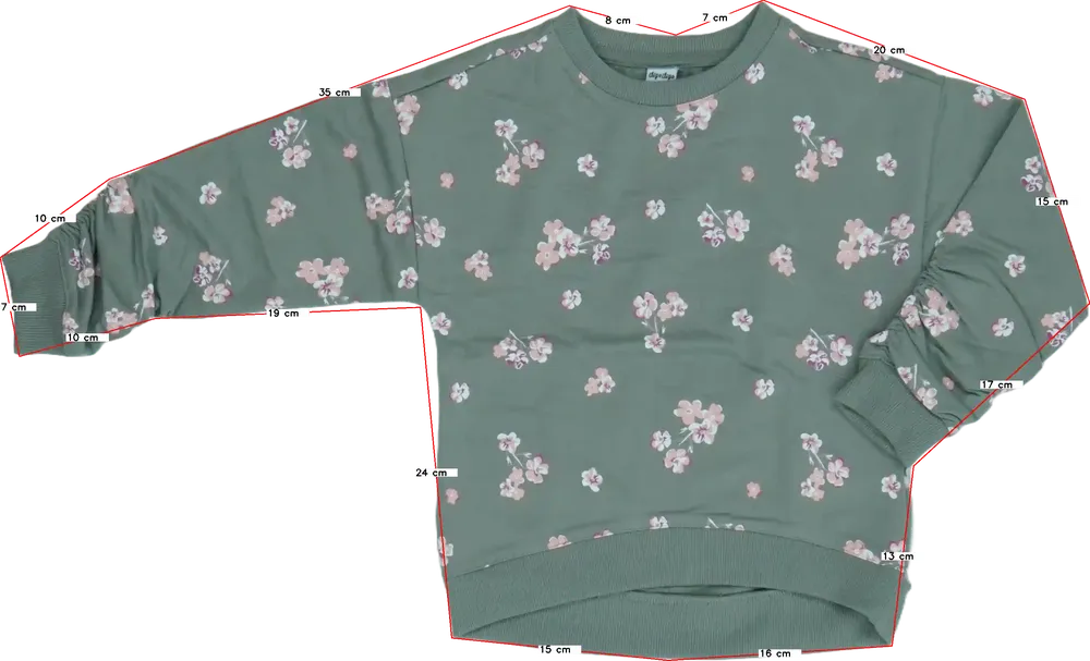 Zöld DopoDopo Pulóver EU 110 / UK 5 év / US 5 év/XS