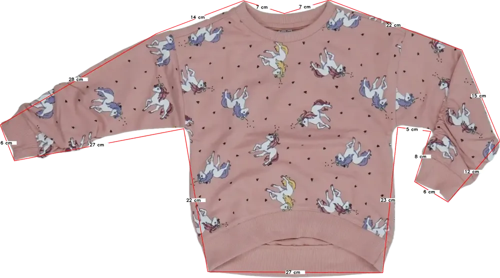 Rózsaszín DopoDopo Pulóver EU 104 / UK 4 év / US 4T/XS