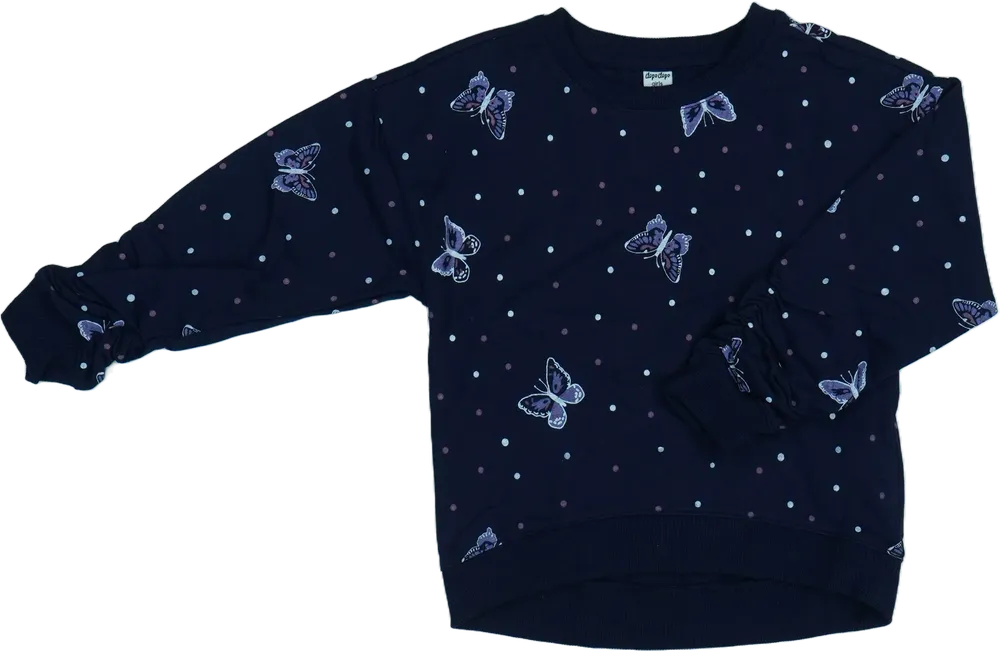 Kék DopoDopo Pulóver EU 116 / UK 6 év / US 6 év/S