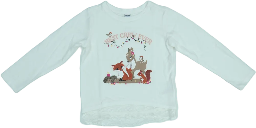 Barna DopoDopo Hosszú ujjú felső EU 122 / UK 7 év / US 7 év/M