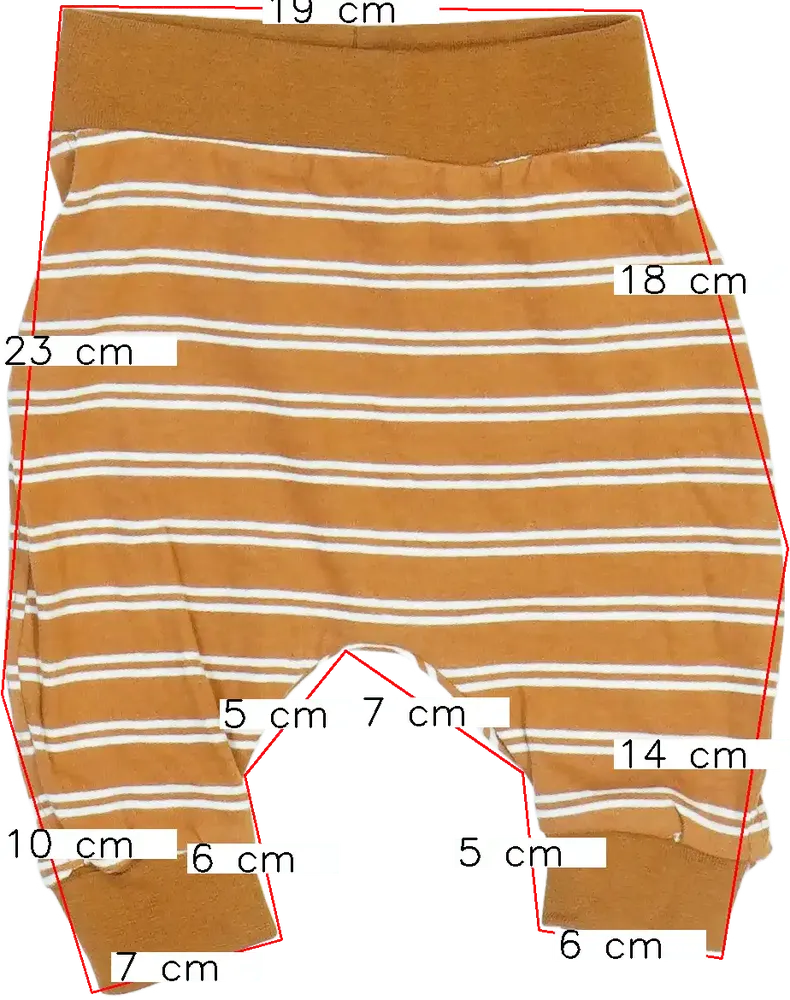 Barna DopoDopo Baby nadrág EU 62 / UK 0-3 hónap / US 0-3 hónap