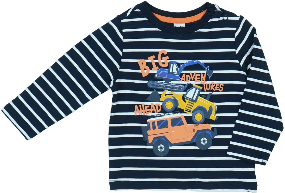 Kék DopoDopo Hosszú ujjú felső EU 74 / UK 6-9 hónap / US 6-9 hónap