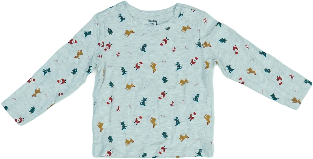 Szürke DopoDopo Hosszú ujjú felső EU 92 / UK 2 év / US 2T