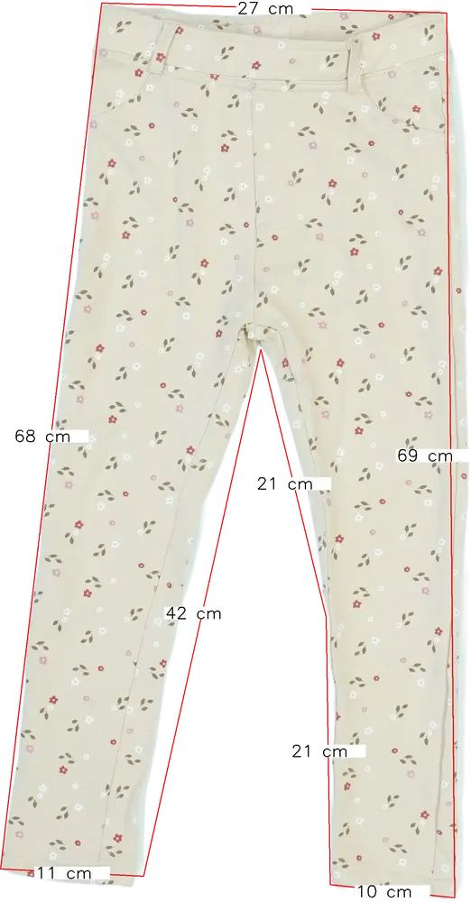 Barna DopoDopo Leggings EU 116 / UK 6 év / US 6 év/S