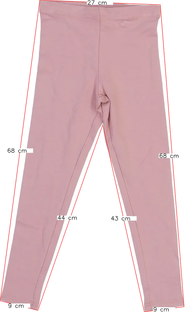 Rózsaszín DopoDopo Leggings EU 128 / UK 8 év / US 8 év/M