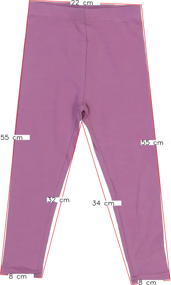 Bordó DopoDopo Leggings EU 104 / UK 4 év / US 4T/XS