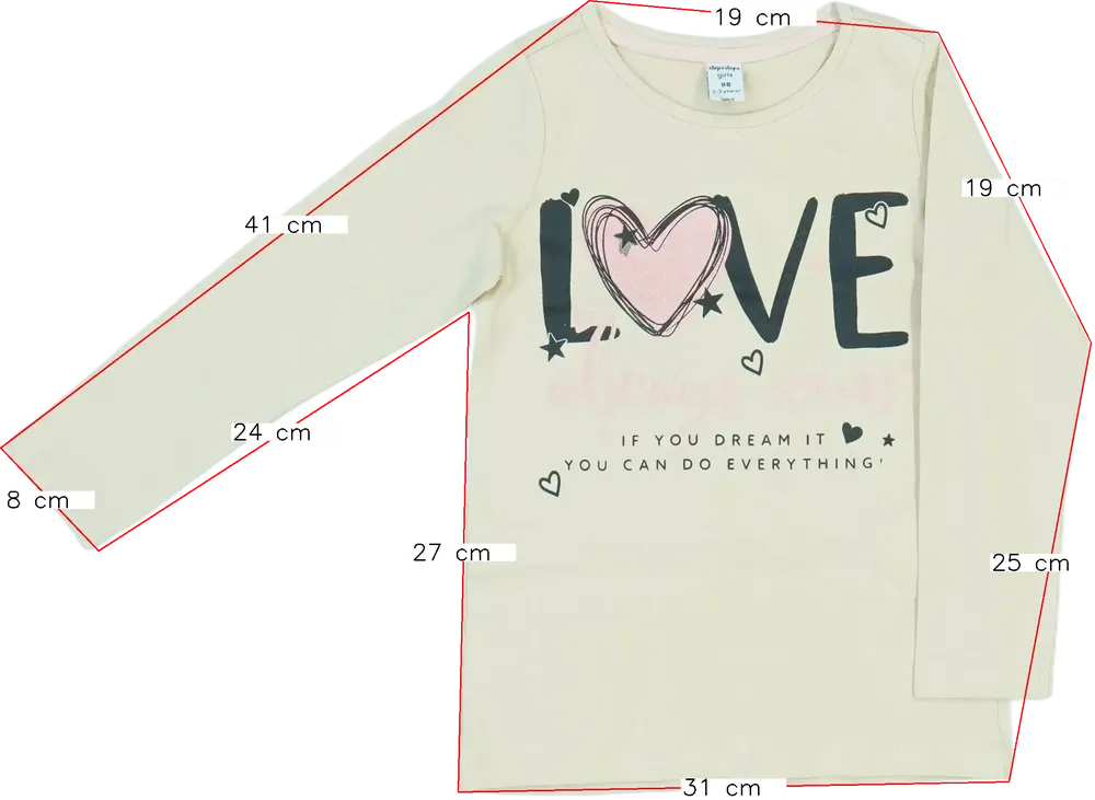 Barna DopoDopo Hosszú ujjú felső EU 98 / UK 3 év / US 3T