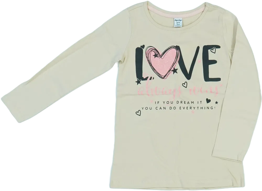 Barna DopoDopo Hosszú ujjú felső EU 104 / UK 4 év / US 4T/XS