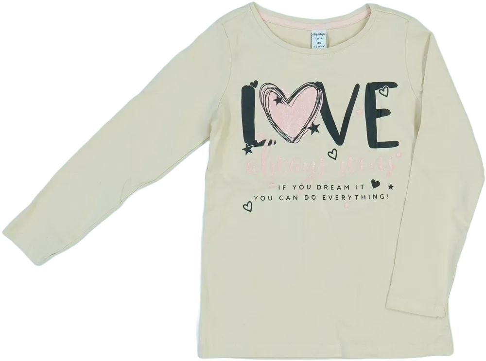 Barna DopoDopo Hosszú ujjú felső EU 110 / UK 5 év / US 5 év/XS