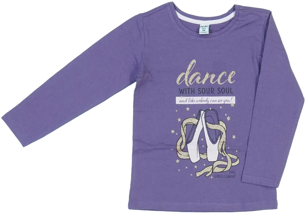 Lila DopoDopo Hosszú ujjú felső EU 98 / UK 3 év / US 3T