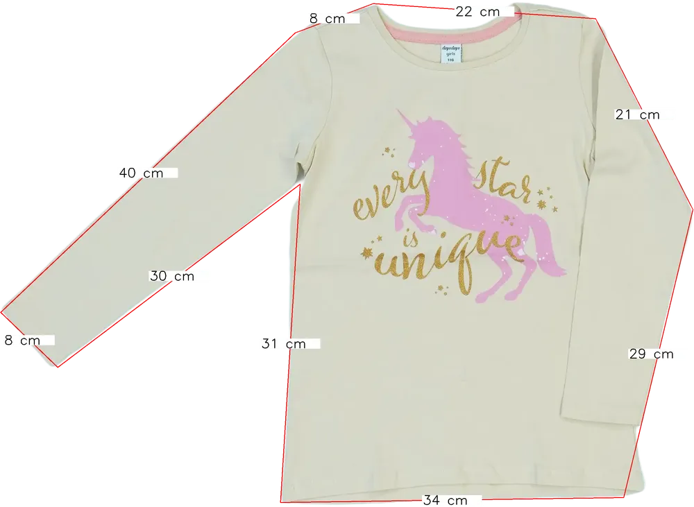 Barna DopoDopo Hosszú ujjú felső EU 116 / UK 6 év / US 6 év/S