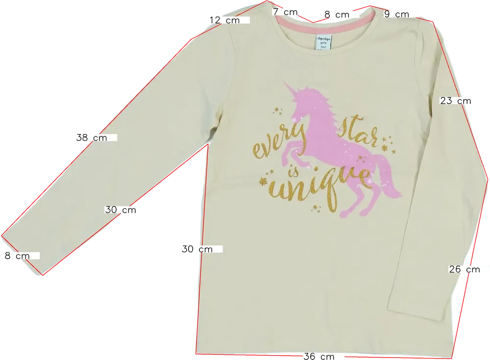 Barna DopoDopo Hosszú ujjú felső EU 122 / UK 7 év / US 7 év/M