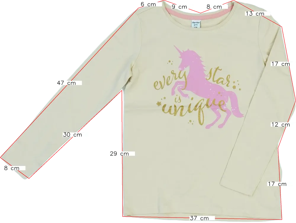 Barna DopoDopo Hosszú ujjú felső EU 128 / UK 8 év / US 8 év/M