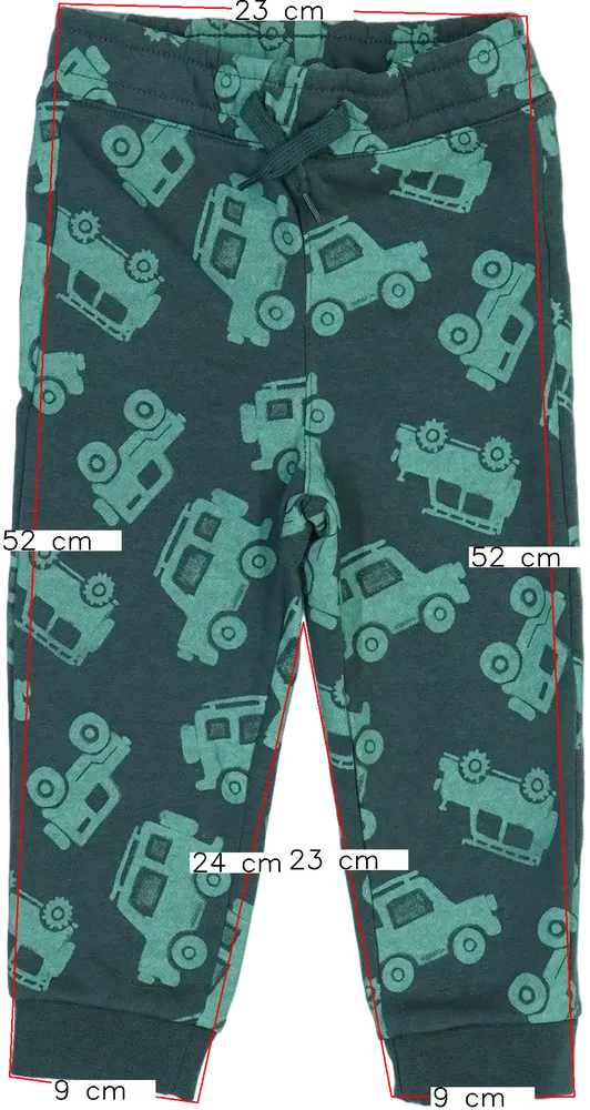 Zöld DopoDopo Melegítőnadrág EU 92 / UK 2 év / US 2T