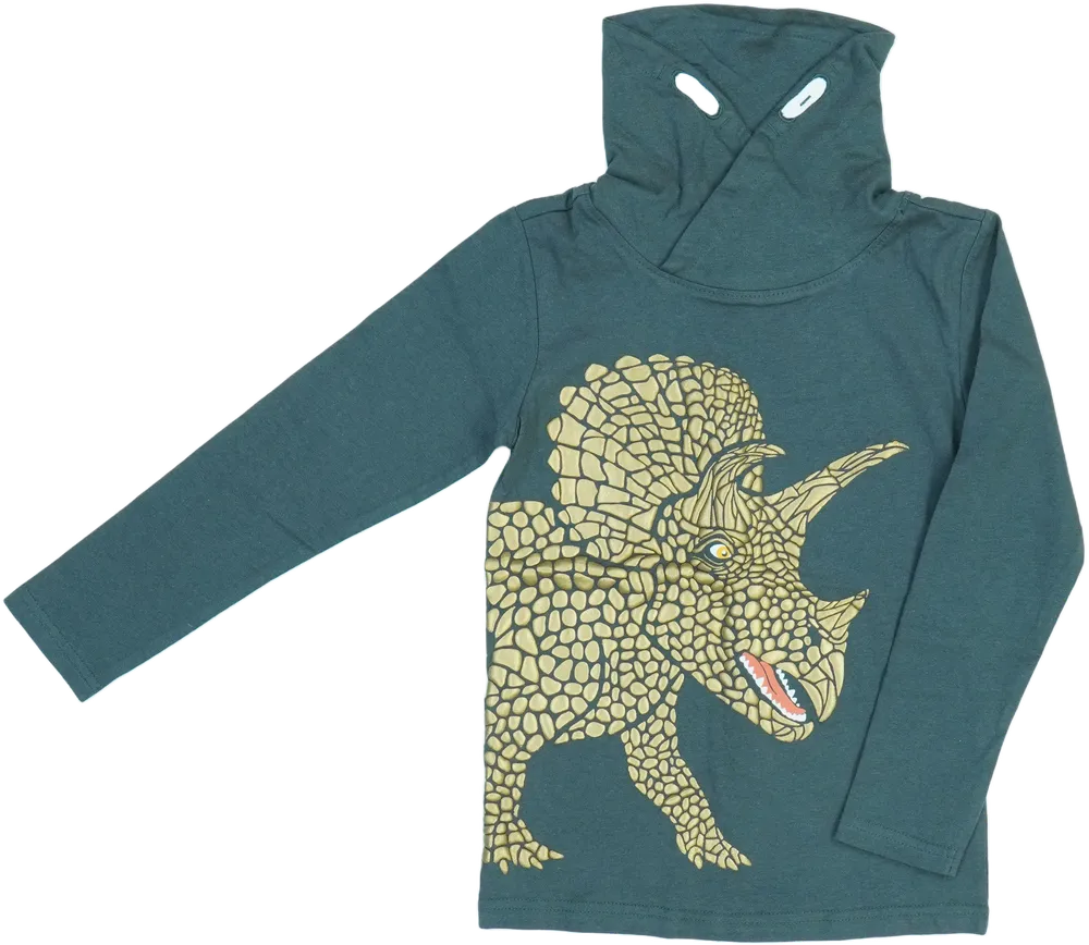 Zöld DopoDopo Hosszú ujjú felső EU 122 / UK 7 év / US 7 év/M