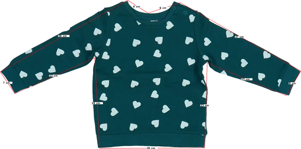 Zöld DopoDopo Pulóver EU 86 / UK 12-18 hónap / US 18 hónap