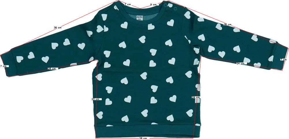 Zöld DopoDopo Pulóver EU 92 / UK 2 év / US 2T