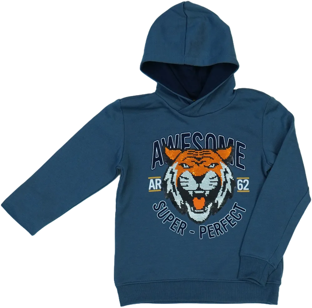 Szürke DopoDopo Kapucnis pulóver EU 128 / UK 8 év / US 8 év/M