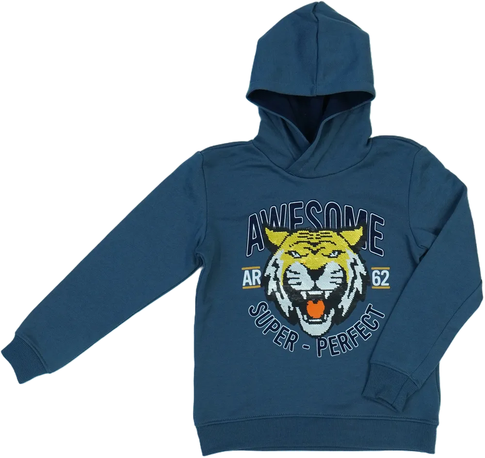 Szürke DopoDopo Kapucnis pulóver EU 128 / UK 8 év / US 8 év/M