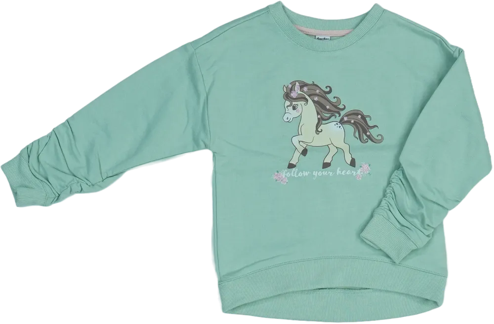 Zöld DopoDopo Pulóver EU 110 / UK 5 év / US 5 év/XS