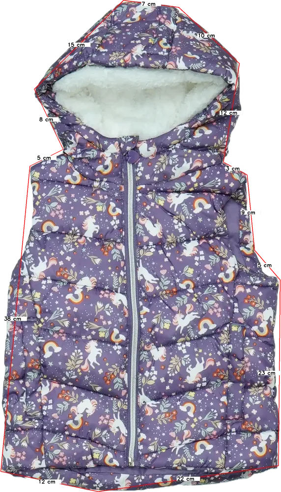 Lila DopoDopo Mellény EU 104 / UK 4 év / US 4T/XS