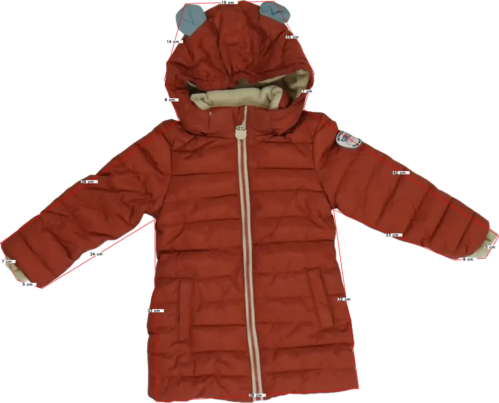 Barna DopoDopo Télikabát EU 104 / UK 4 év / US 4T/XS