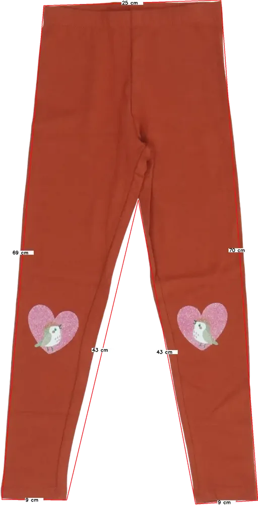 Barna DopoDopo Leggings EU 104 / UK 4 év / US 4T/XS