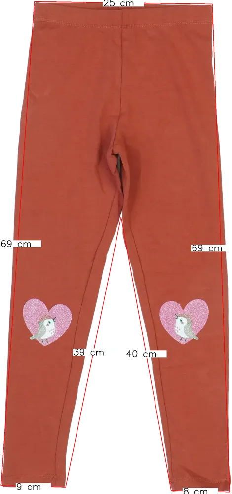 Barna DopoDopo Leggings EU 128 / UK 8 év / US 8 év/M