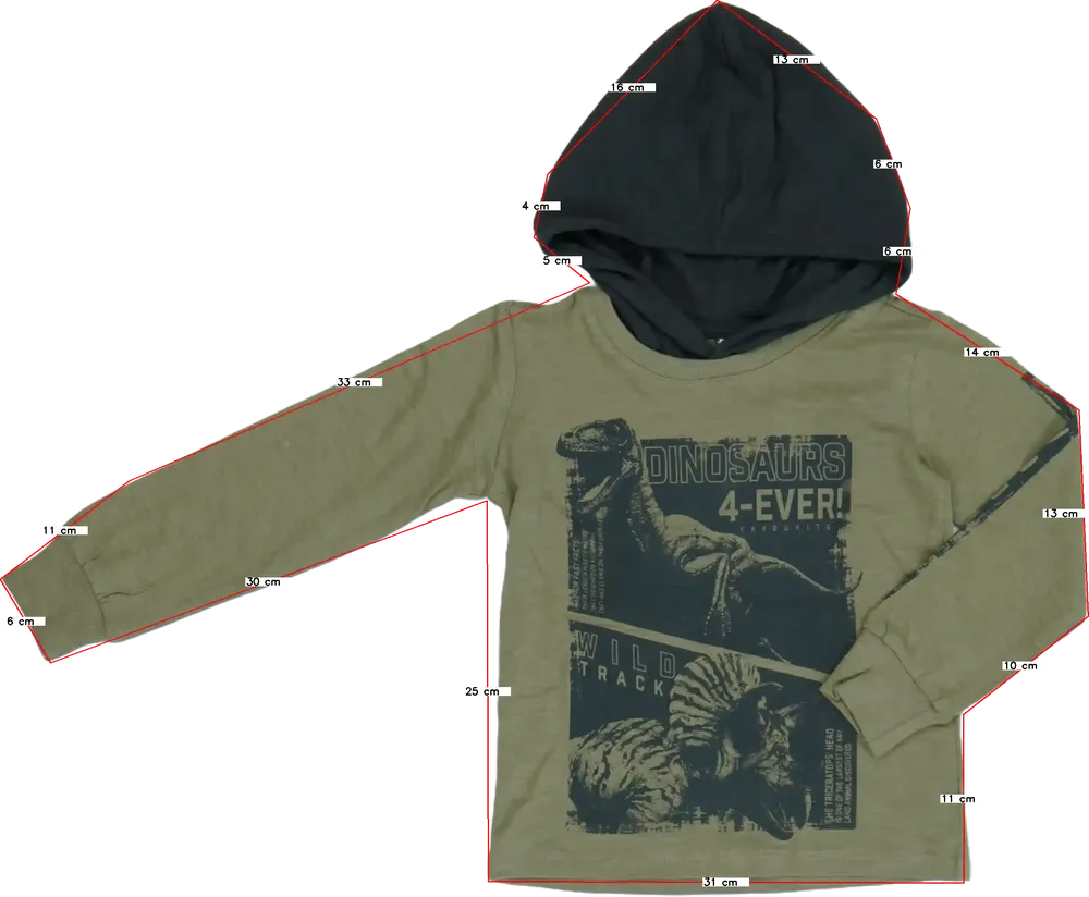 Barna DopoDopo Hosszú ujjú felső EU 104 / UK 4 év / US 4T/XS