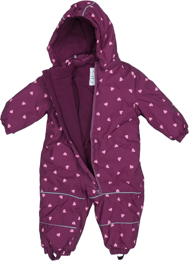 Bordó DopoDopo Baby overál EU 86 / UK 12-18 hónap / US 18 hónap