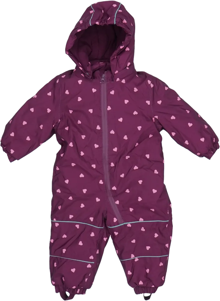 Bordó DopoDopo Baby overál EU 86 / UK 12-18 hónap / US 18 hónap