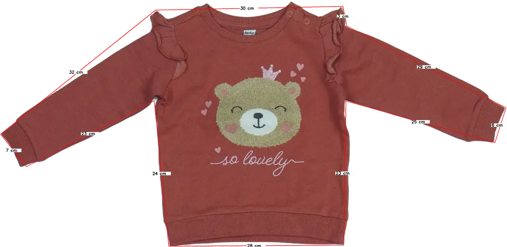 Rózsaszín DopoDopo Pulóver EU 92 / UK 2 év / US 2T