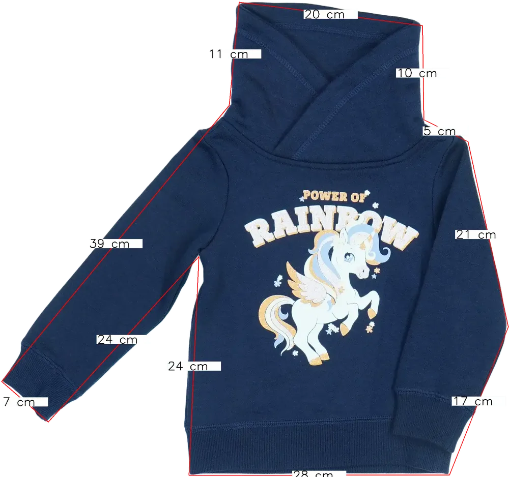 Kék DopoDopo Pulóver EU 98 / UK 3 év / US 3T