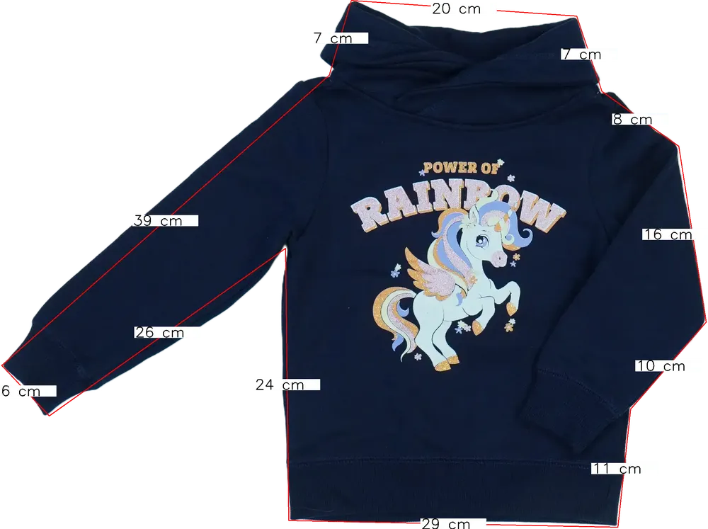 Kék DopoDopo Pulóver EU 104 / UK 4 év / US 4T/XS