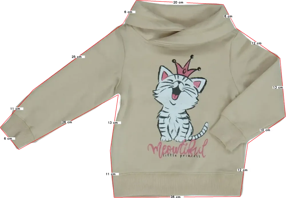 Barna DopoDopo Pulóver EU 104 / UK 4 év / US 4T/XS