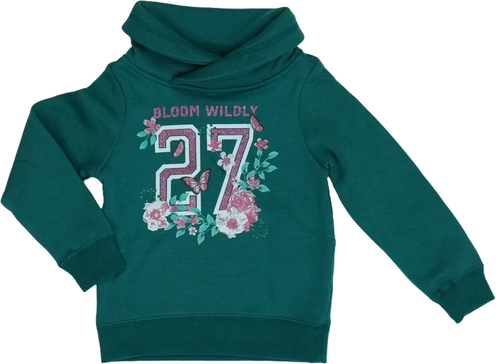 Zöld DopoDopo Pulóver EU 122 / UK 7 év / US 7 év/M