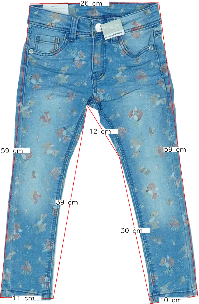 Kék DopoDopo Farmernadrág EU 104 / UK 4 év / US 4T/XS