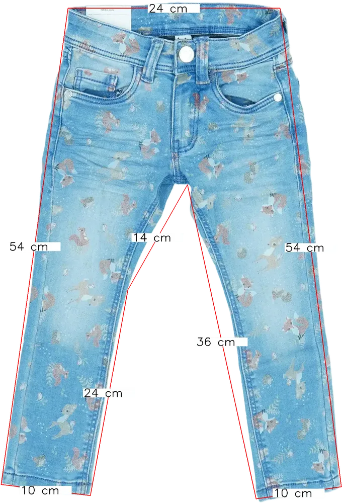 Kék DopoDopo Farmernadrág EU 98 / UK 3 év / US 3T